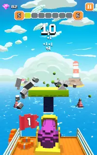 Blocky Tower - Knock Box Balls Ultimate Knock Out Screen Shot 20