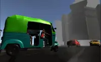 Realistic City Rickshaw Drive Screen Shot 4