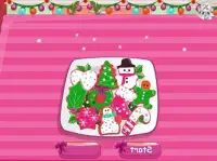 dessert christmas cookies game Screen Shot 1