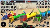 Oil Tanker Flying Truck Games Screen Shot 5