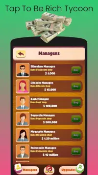 Idle Crypto Capitalist: Crypto Miner Trillionaire Screen Shot 2