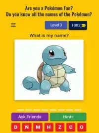 Guess The Pokémon Quiz - Complete Pokédex - Trivia Screen Shot 7