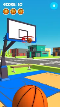 Basketball Challenge 3D Screen Shot 0