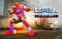 Captain Robot Transform: Crime Battle City Screen Shot 3