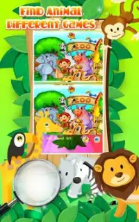 Find Animal Different Games Screen Shot 5