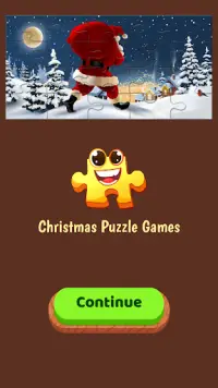 Puzzle jeux de Noël Screen Shot 0