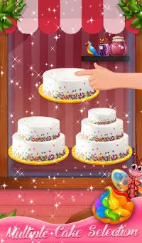 本物のケーキメーカー-誕生日パーティーのケーキ料理ゲーム Screen Shot 17
