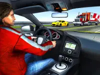 Corsa in autostrada in auto: Endless Racer Screen Shot 6