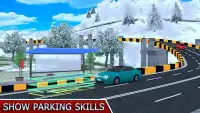 Snow Car Passenger Simulstor Screen Shot 2