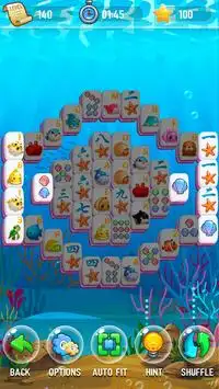 Mahjong - Ocean Fish Screen Shot 3