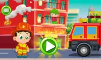 Pretend Play Fire Station: Rescue Town Firefighter Screen Shot 0