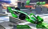 खेल रेसिंग कार रूफ कूदते Screen Shot 1