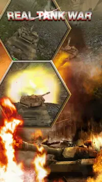 Real Tank War:World War of Tank,Best Shooting Game Screen Shot 1