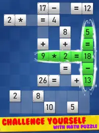 Math Puzzle Game - Maths Pieces Screen Shot 9