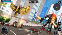 Flying Pigeon Robot Bike Games Screen Shot 5