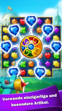 Jewels World : Match 3 Puzzle Screen Shot 1