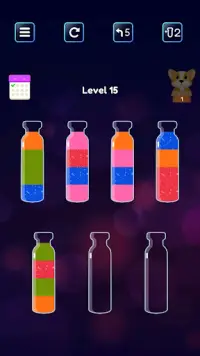 Soda Sort: Water Color Puzzle Screen Shot 2