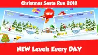 Christmas Santa Run 2018 Game Screen Shot 2