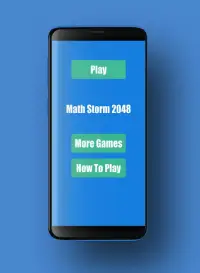 Math storm 2048 – бесплатно Screen Shot 0
