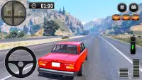 City Driving Lada Car Simulator Screen Shot 0