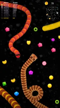 Trò chơi con rắn: Rắn săn mồi Screen Shot 2
