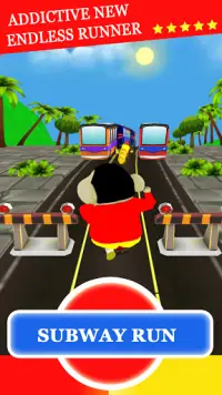 Subway Shinchan Run Game Screen Shot 2