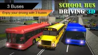 School Bus Driving 3D Screen Shot 1