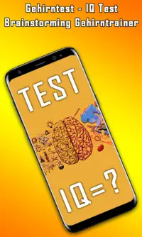 Gehirntest - IQ Test: Brainstorming Gehirntrainer Screen Shot 0