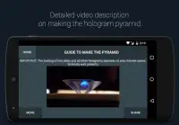 ホログラム3D-PhoneピラミッドDIY Screen Shot 0