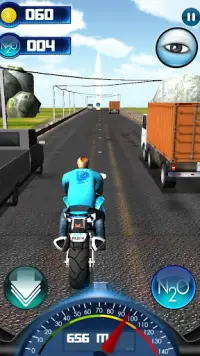Traffic Biker Screen Shot 5