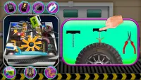 パトカーの洗車清掃：修理・設計車 Screen Shot 1