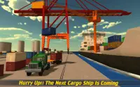 Navire Cargo Grue Industrie Screen Shot 0