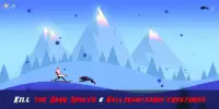 Santa Village Surfer - Xmas Game Screen Shot 1
