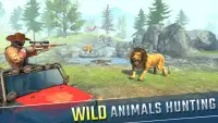 Safari Dieren Jacht Spelletjes Screen Shot 1