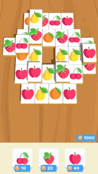 Fruits Merge Mahjong Screen Shot 1