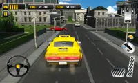 इलेक्ट्रिक कार टैक्सी चालक शहर कैब टैक्सी खेलों Screen Shot 4