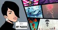 Art puzzles for adults 👍 Jigsaw game Screen Shot 0