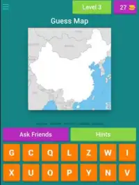 Quiz World Map Screen Shot 8