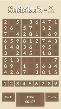 Sudoku's Screen Shot 2