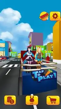 Royal Subway Princess  runner Bus 3D surfing 2018 Screen Shot 0