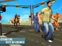 Police Horse Crime City Chase Screen Shot 9