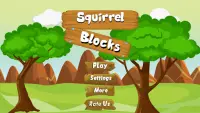 Squirrel Blocks - Blocks smashing escape game free Screen Shot 0