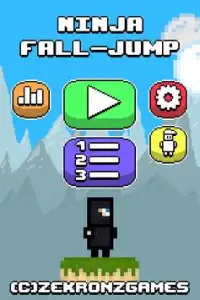 Ninja Fall-Jump Screen Shot 0