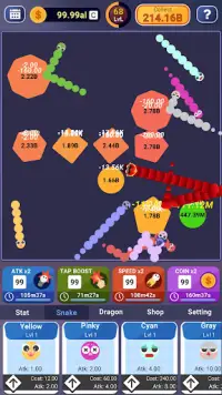 Idle Snakes - io games Screen Shot 5