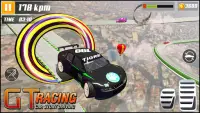 điên xe lái xe: GT stunts đua điên - Car Games Screen Shot 3