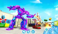 Robot Car Transformation: 3D Transformation Games Screen Shot 2