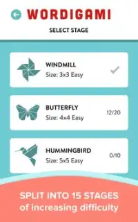 Wordigami - Free Word Puzzles Screen Shot 13