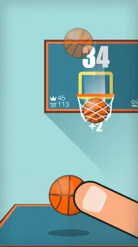Basketball FRVR - Menembak hoop dan slam dunk! Screen Shot 1