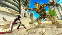 Stickman Spider Rope- Flying Hero Crime City Games Screen Shot 3