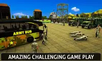 Military Bus Coach Driver: New Driving Simulator Screen Shot 2